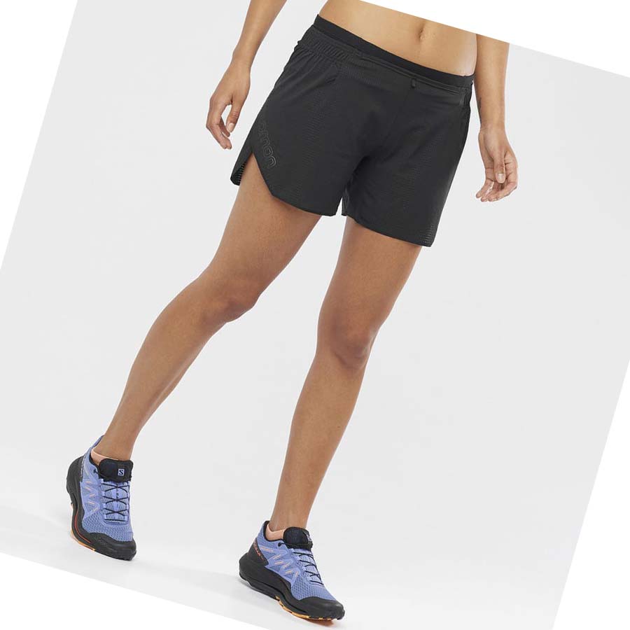 Bermudas Salomon SENSE AERO 5'' Mujer Negros | MX 2338GSO